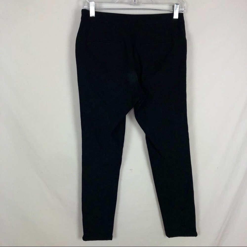 TROUVÉ black edgy zipper skinny jeans - Picture 6 of 8